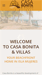 Mobile Screenshot of casabonitaandvillas.com